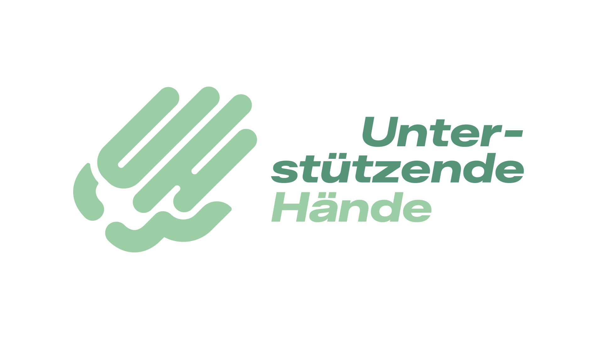 Unterstützende Hände